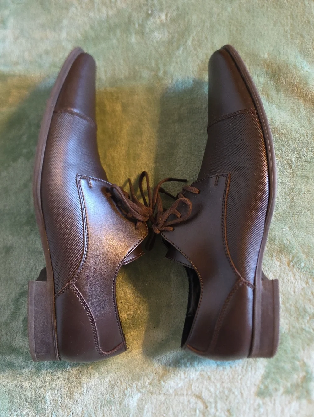 CALVIN KLEIN Men's Bram Lace-Up Cap Toe Dress Shoes